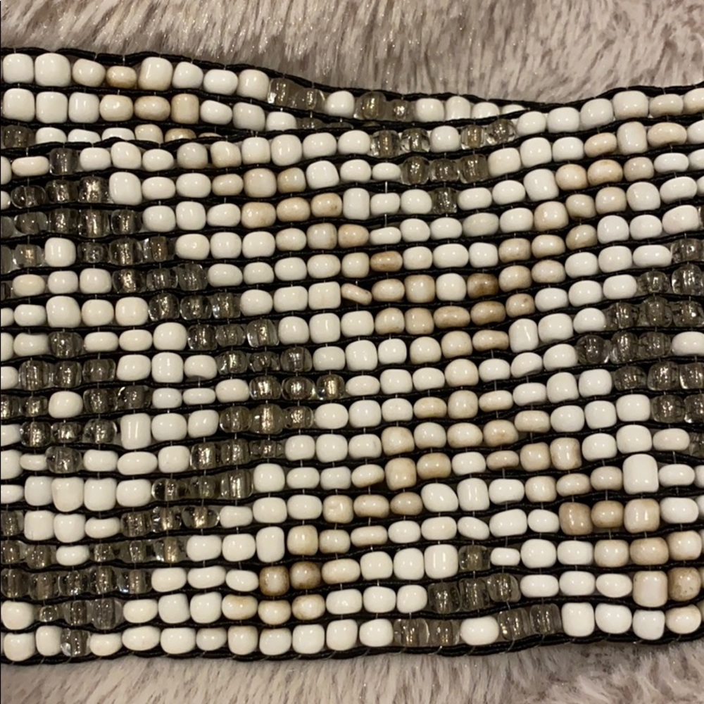 Aztec wooden beaded belt - Picture 3 of 5